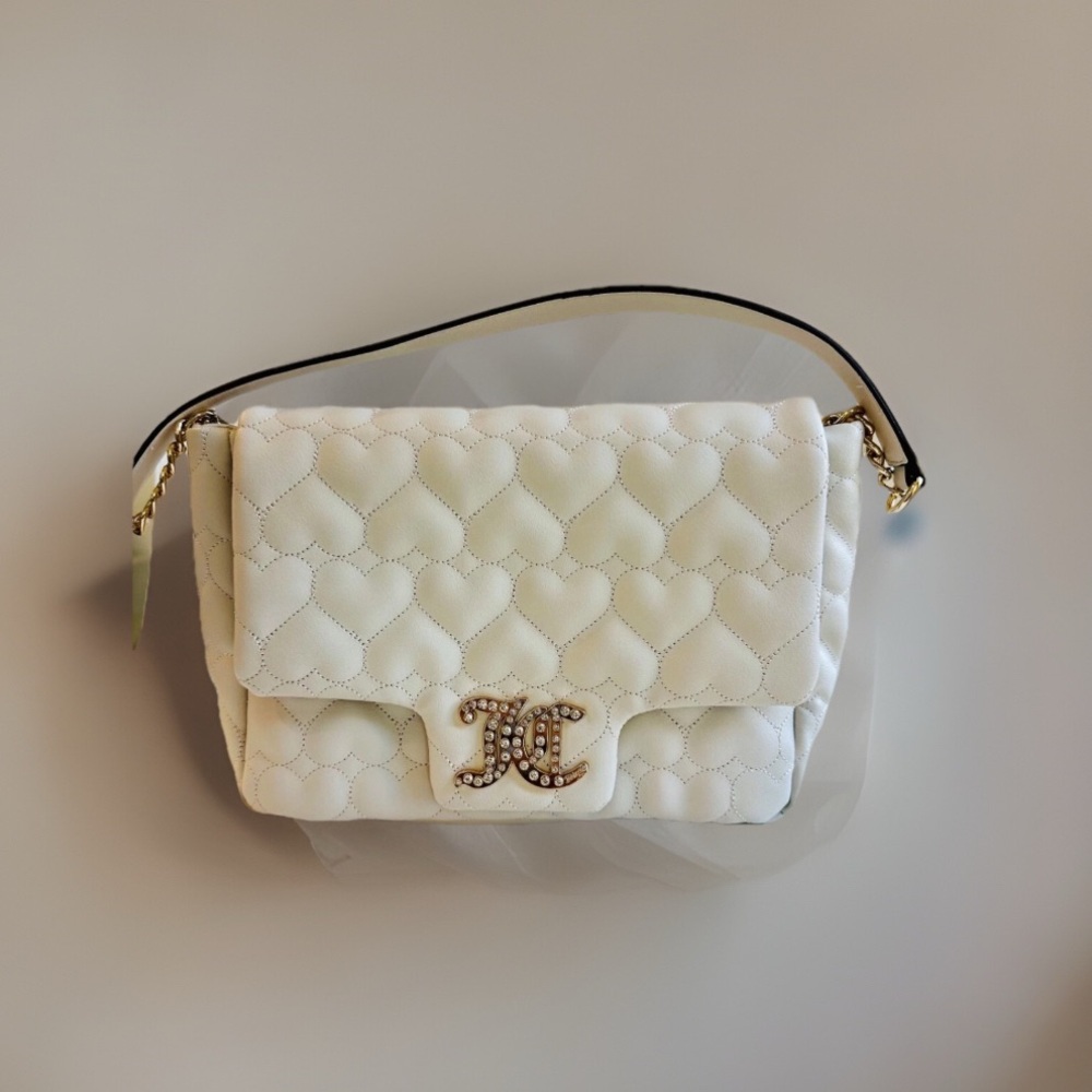 *SALE*Juicy Couture Angel “Better Than a Diamond” Cream Crossbody Bag NWT - Picture 12 of 12